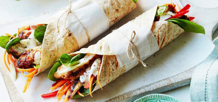 chicken wraps